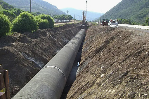 Denmark water pipeline project