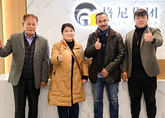 Arab Customers Visit To Order A106B Steel Pipes