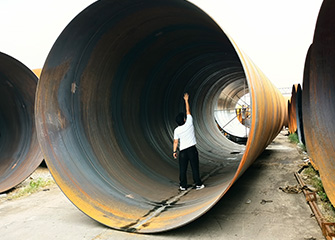 Large Diameter Spiral Welded Steel Pipe